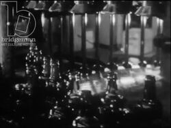 Bottle production. France, 1950 Stock Footage