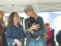 SPEECH: Beth Ostrosky Stern talks about adopting a puppy at the Mya Hosts North Shore Animal League's Tour For Life 2010 Grand Finale at New York NY. (Footage by WireImage Video/GettyImages) Stock Footage