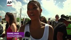 Sports Illustrated swimsuit models and celebrity chefs take to the sand for a charity volleyball match at the South Beach Food and Wine Festival in Miami. (Feb. 20) News Clip