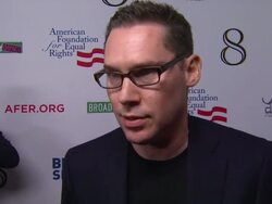 INTERVIEW: Bryan Singer on what tonight is about at The American Foundation For Equal Rights & Broadway Impact Present 8 Stock Footage