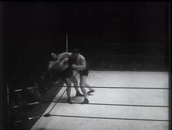Los Angeles - A little wrestling. News Clip