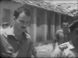 Prisoner Exchange Between Israel and Jordan on Allenby Bridge After 6 Day War Stock Footage