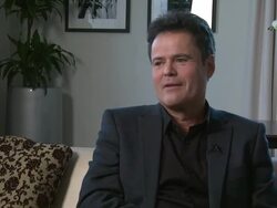INTERVIEW: Donny Osmond on the importance of making tickets available to everyone, why it's important to him, being a family show at Donny and Marie Osmond interviews on November 05, 2012 in London, England (Footage by WireImage Video/Getty Images) Stock Footage