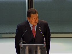 Venezuelan President gives speech, comments on Bush and Iran Instructional Video