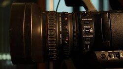 lens camera Stock Footage