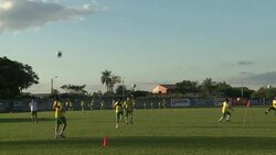 CLEAN : STOCKSHOTS: Bolivian team training News Clip