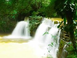Waterfall in Thailand Stock Footage