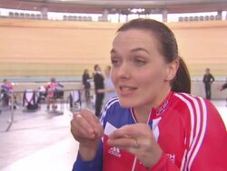 Velodrome Opens - Victoria Pendleton Interview News Clip