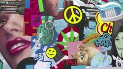 CLEAN : French artist Speedy Graphito opens show in LA News Clip