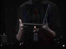 Apple CEO reveals tiny new laptop, confirms iTunes movie rentals News Clip