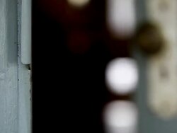 Front Doors - Opening (Multi-Shots with High Quality Audio) Stock Footage