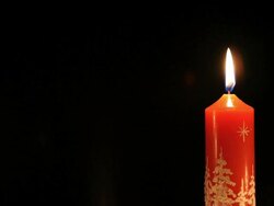 Candle Stock Footage