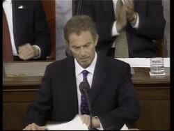 WRAP British PM addresses US Congress News Clip