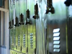 Lockers Stock Footage