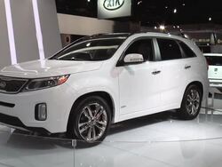 2014 Kia Sorento SX Limited montage Stock Footage