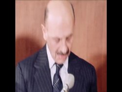 UPITN 11 12 78 CABINET MEETING IN JERUSALEM TO DISCUSS GOLDA MEIR'S FUNERAL News Clip