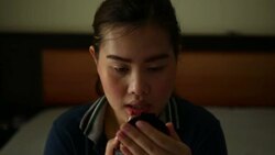 Women makeup Stock Footage