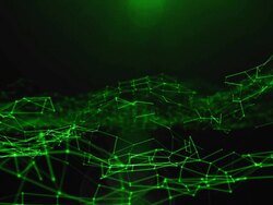 green lines Stock Footage
