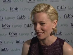 INTERVIEW: Elizabeth Banks on how she feels to be participating at Lucky Magazine Hosts First Ever West Coast FABB: Fashion And Beauty Blog Conference Stock Footage