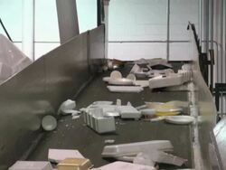 Recycle,  recycling, landfill, garbage, environment, waste, dump, trash Stock Footage