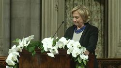 Hilary Clinton and Toni Morrison were amongst those honoring writer and poet Maya Angelou at a memorial service in Manhattan. (Sept. 12) News Clip