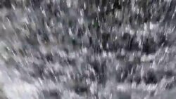 Water Jets, Fountain at Doue La Fontaine, near Saumur in France, Slow Motion Stock Footage