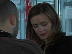 Maeve Dermody at the 61st Berlin Film Festival: Griff The Invisible Interviews at Berlin . (Footage by WireImage Video/GettyImages) Stock Footage