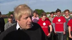 Boris Johnson interview- Both sides of the European Union Referendum have been campaigning hard this bank holiday in the final few weeks before the vote News Clip