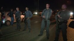 Police comment on Palestinian assailant allegedly stabbing three Israelis at West Bank bus stop News Clip