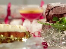 Christmas desserts   CH Stock Footage