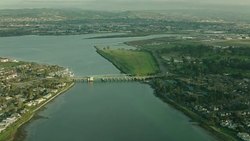 Aerials of the San Francisco Bay area News Clip