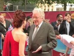 Alice Krige, Hugh Hudson at The Great British Premiere of Chariots of Fire at Leicester Square on July 10, 2012 in London, England (Footage by WireImage Video/Getty Images) Stock Footage