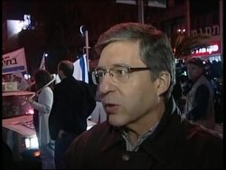 Rally in support of Sharon's disengagement plan News Clip