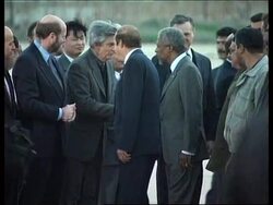 Iraq - Kofi Annan arrives News Clip