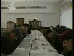 President with his military advisors News Clip