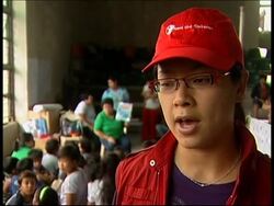 Caring for the children left homeless by flood waters News Clip