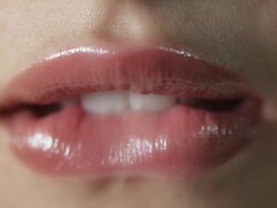 Sexy woman closeup Stock Footage