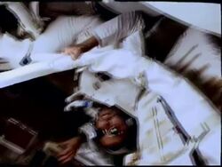 Astronaut Harrison Schmitt on Apollo 17 mission Stock Footage