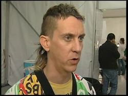 Building site rubbish inspired collection at LA Fashion week News Clip