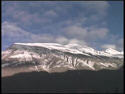 Canadian Rockies: Banff, Alberta.  Canada Stock Footage