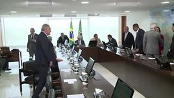CLEAN : Brazils Temer meets economic teams Congress leaders News Clip