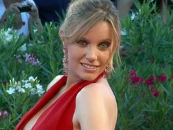 Carolina Bing at the The Tempest Premiere/Closing Night Red Carpet: 67th Venice Film Festival at Venice . (Footage by WireImage Video/GettyImages) Stock Footage
