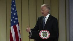 CLEAN : In Bogota Biden backs Colombia News Clip