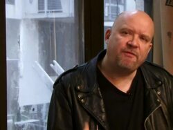 John Holmstrom Interview (clip 1) Stock Footage