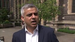 Sadiq Khan sworn in as London Mayor News Clip