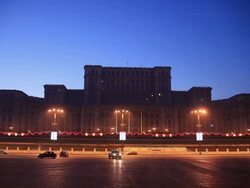 Palace Of The Parliament Stock Footage