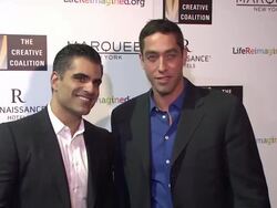 Nick Loeb at The Creative Coalition's Spotlight Awards Dinner Gala Stock Footage
