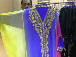 Emirati Traditional Clothing Store Stock Footage