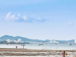 fisherman in the sea for oysters Stock Footage
