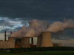 HD Coal Power Plant (Time Lapse) Stock Footage